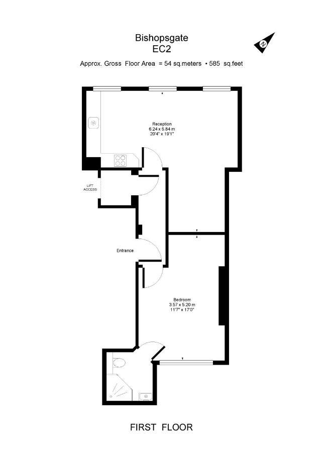 Apartment 1, 48 Bishopsgate By City Living London Londres Exterior foto